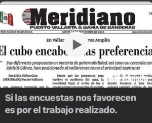 Lee más sobre el artículo (Nota) Por tercera vez, #VallartaAlSiguienteNivel se consolida como la opción más competitiva para encabezar el Frente Amplio por Vallarta