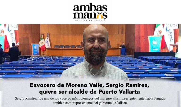 Lee más sobre el artículo (Nota) Exvocero de Moreno Valle, Sergio Ramírez, quiere ser alcalde de Puerto Vallarta